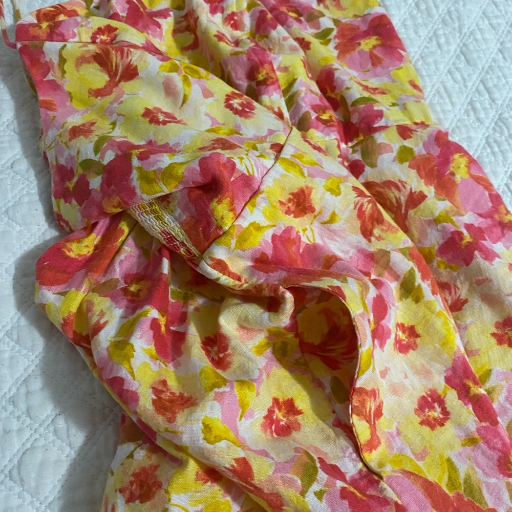 Old Navy  2X floral dress- pockets & adjustable straps!!🌸🌼🌺🌷